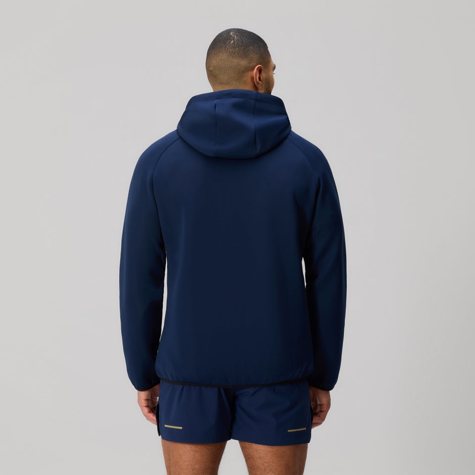 Mens Everest Full Zip Hoodie Blue