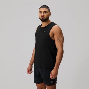 Mens Tempo Singlet Black