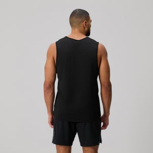 Mens Tempo Singlet Black