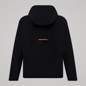 Mens Tempo+ Packaway Full Zip Jacket Black