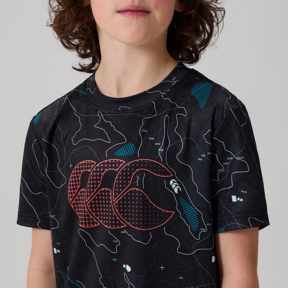 KIDS TEMPO+ T-SHIRT BLACK