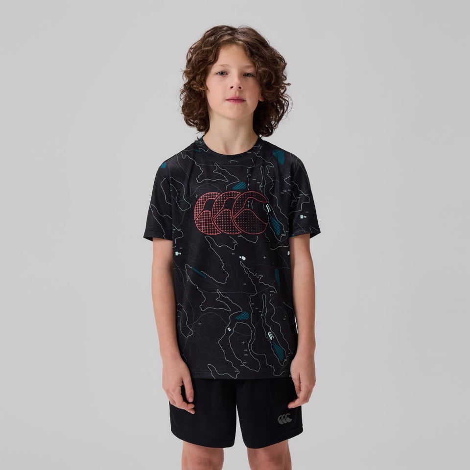 KIDS TEMPO+ T-SHIRT BLACK