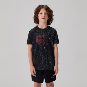 TEMPO+ T-SHIRT BLACK - 12YR