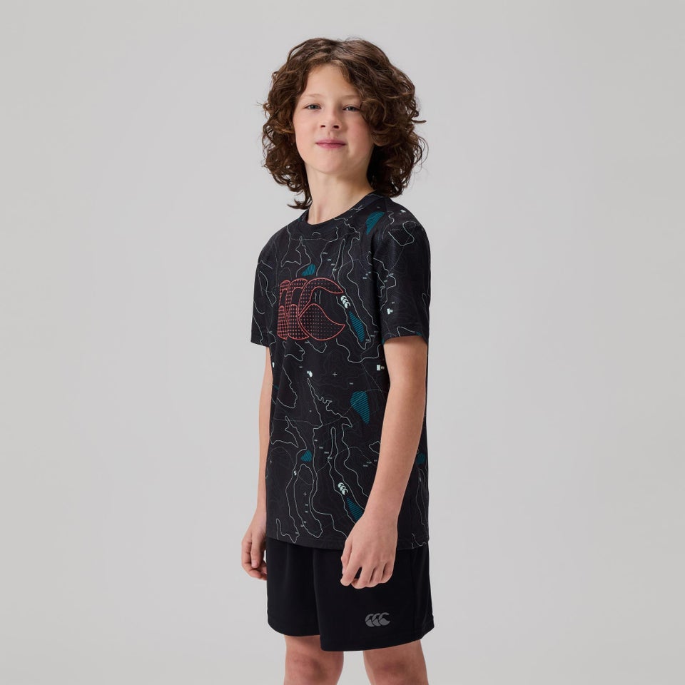 KIDS TEMPO+ T-SHIRT BLACK