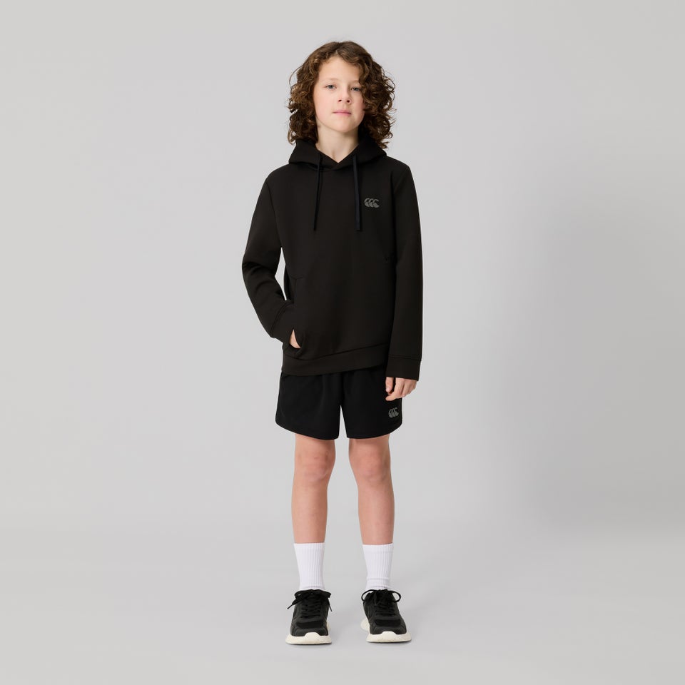 Junior Unisex Tempo+ Hoodie Black