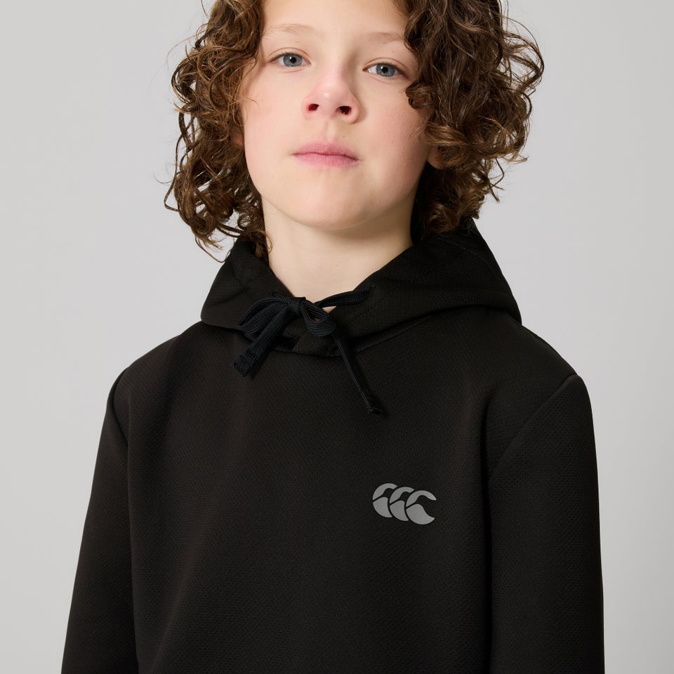 Junior Unisex Tempo+ Hoodie Black