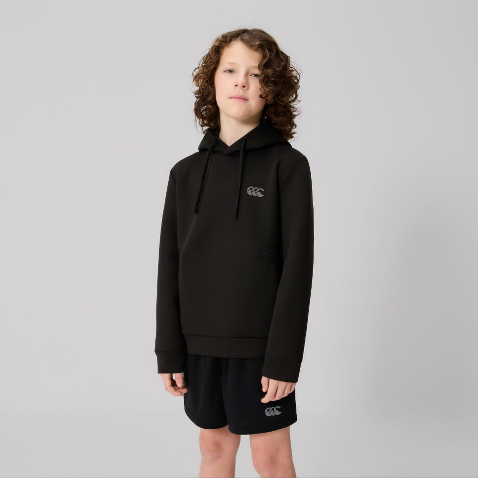 Junior Unisex Tempo+ Hoodie Black