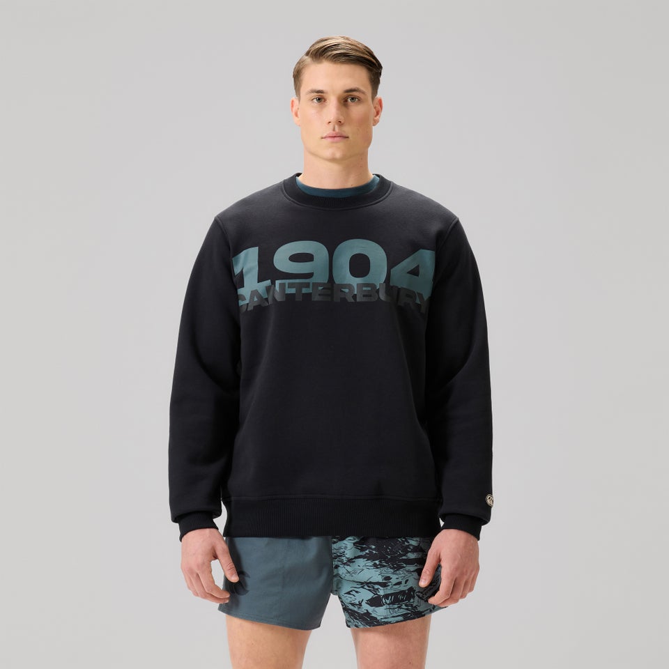 MENS EVERYDAY CREW SWEATER BLACK