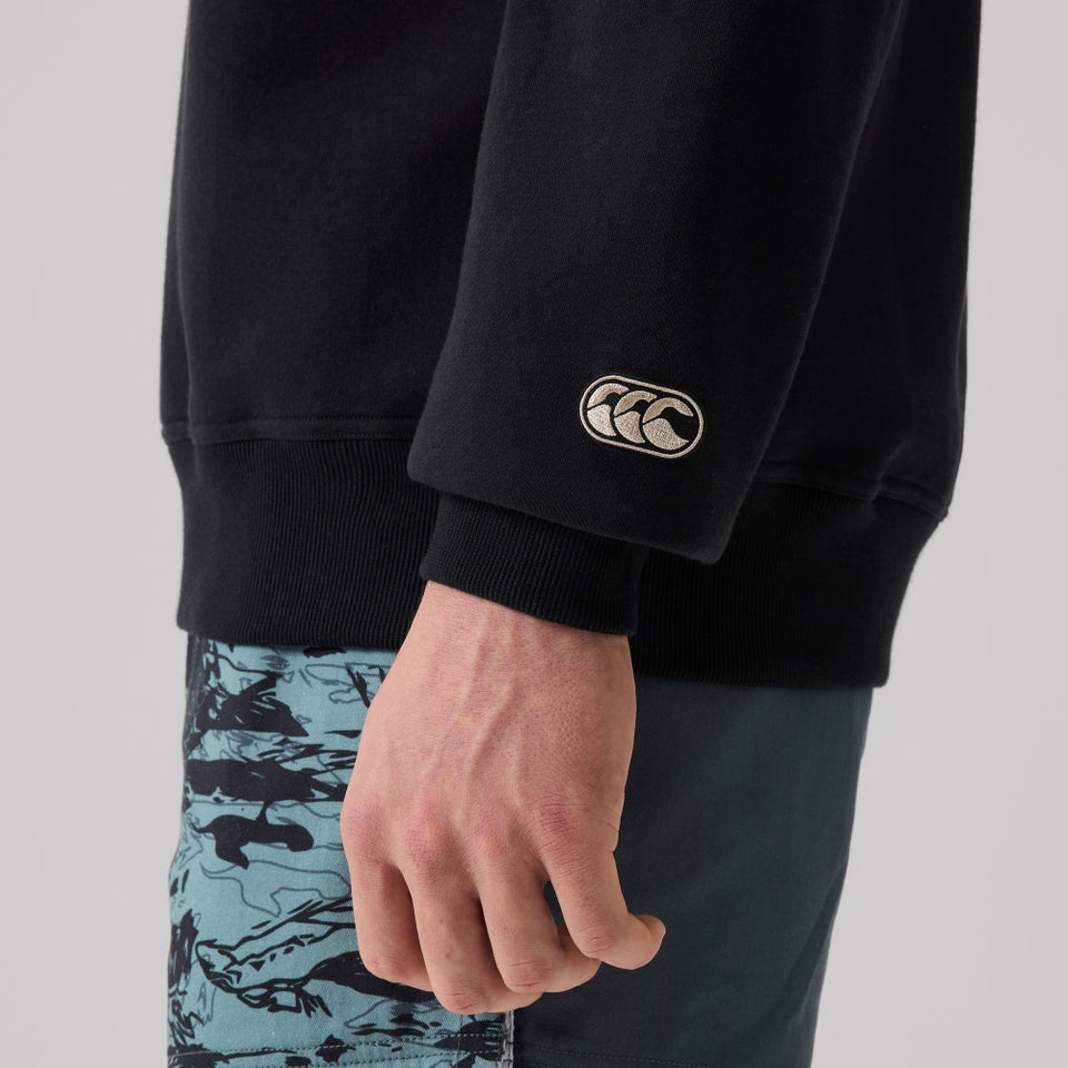 MENS EVERYDAY CREW SWEATER BLACK