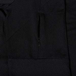 Mens Tempo 1/4 Zip Tee Black