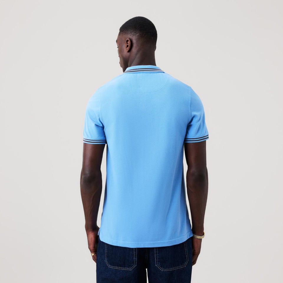 MENS SOLID PIQUE POLO NAVY