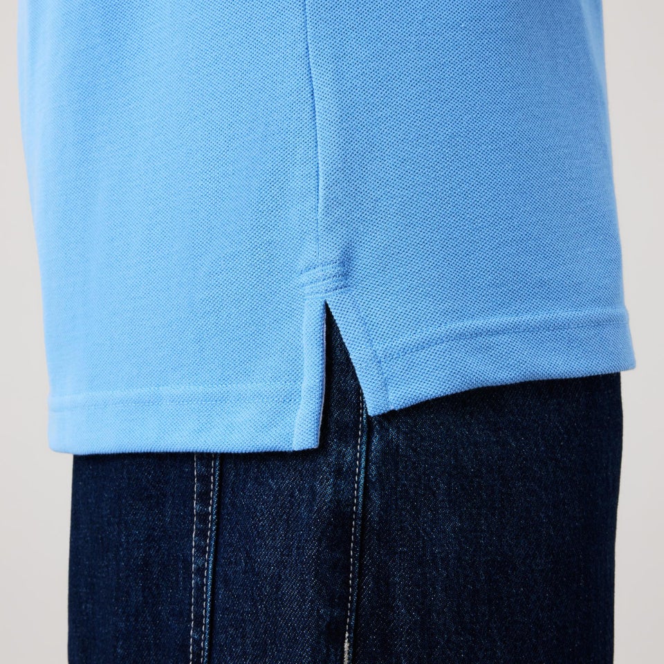 MENS SOLID PIQUE POLO NAVY
