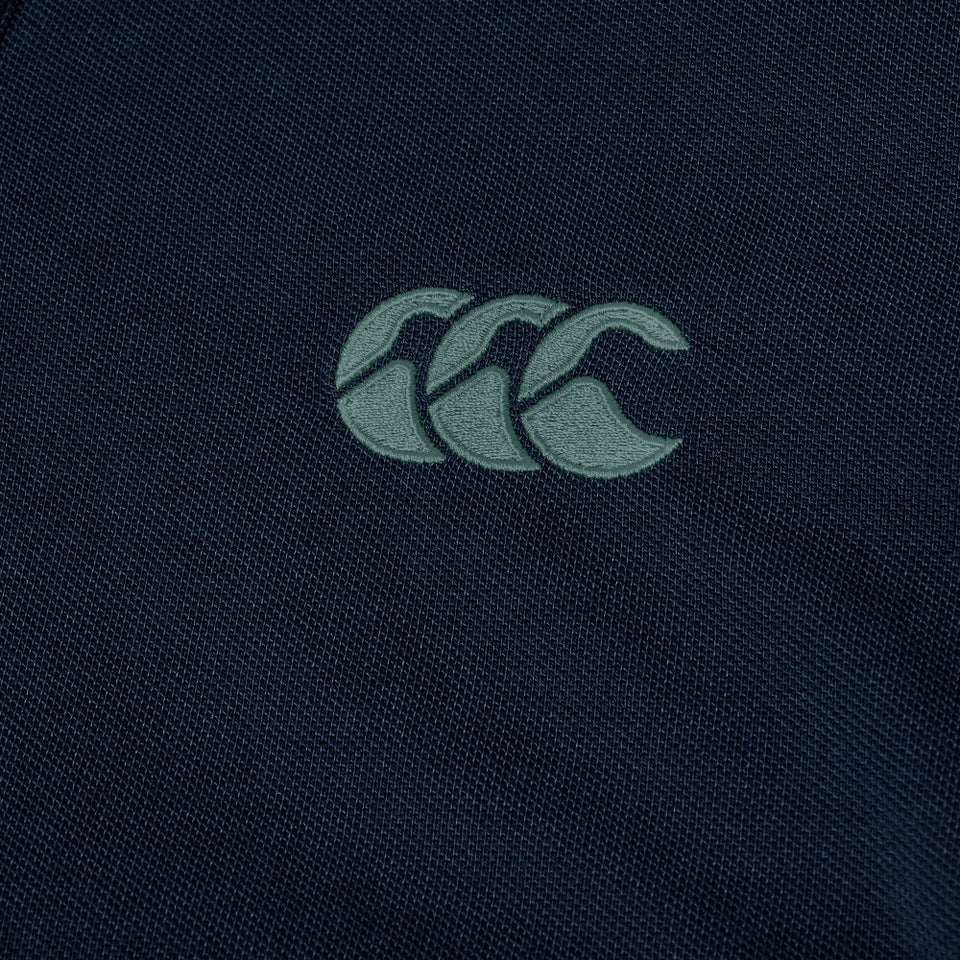 CANTERBURY SOLID DYE POLO AM BLU