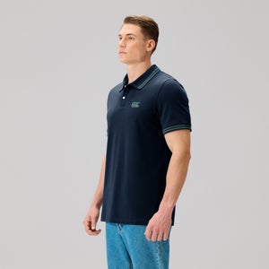 CANTERBURY SOLID DYE POLO AM BLU