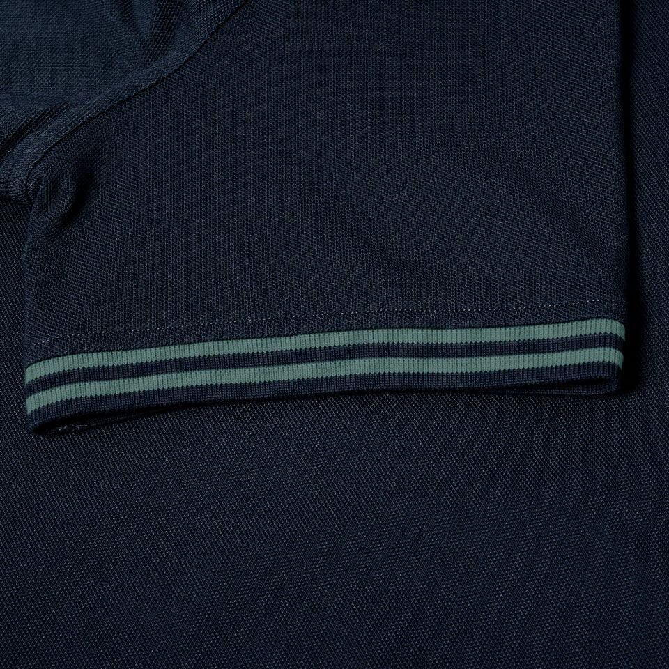 CANTERBURY SOLID DYE POLO AM BLU