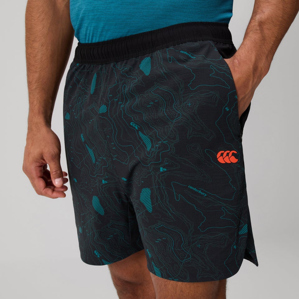 MENS TEMPO+ TRAINING SHORT BLACK