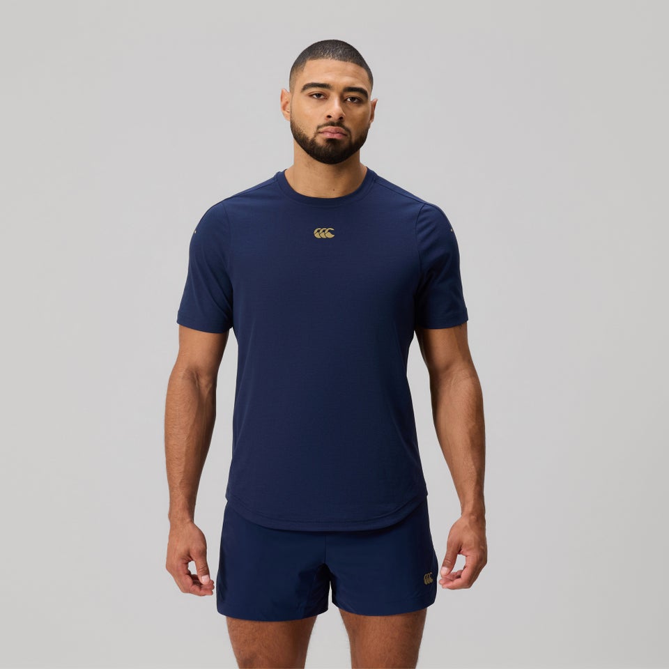 MENS EVEREST DART TECH T-SHIRT BLUE