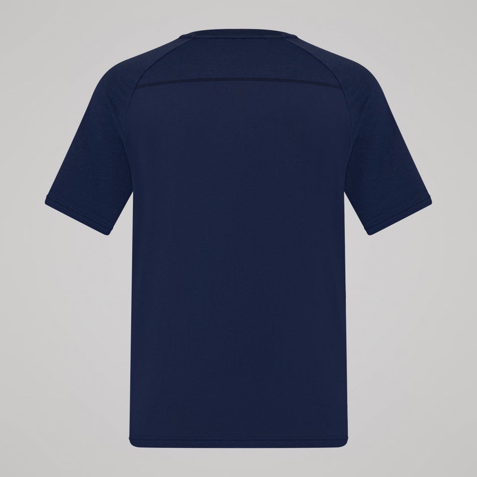MENS EVEREST DART TECH T-SHIRT BLUE