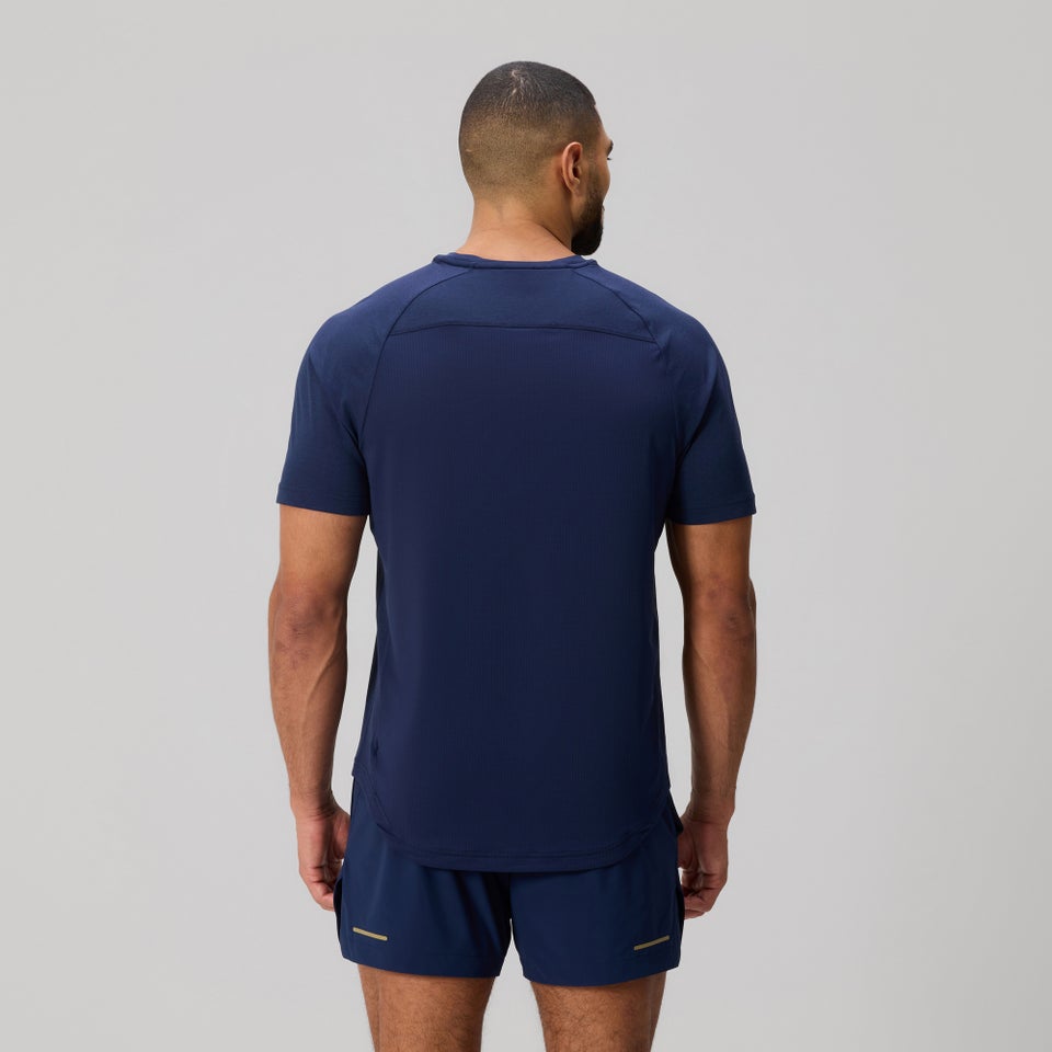 MENS EVEREST DART TECH T-SHIRT BLUE