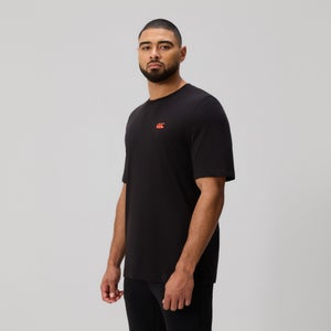 MENS TEMPO+ TRAINING T-SHIRT BLACK