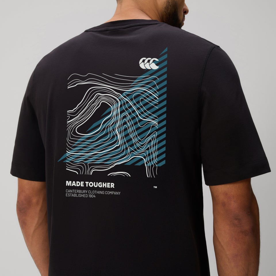 MENS TEMPO+ TRAINING T-SHIRT BLACK