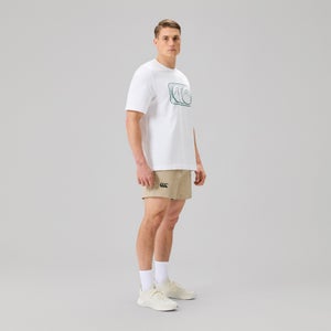 MENS RETRO SHORT BEIGE