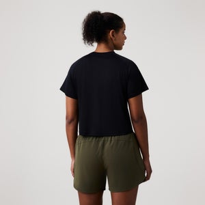 WOMENS TEMPO+ T-SHIRT BLACK