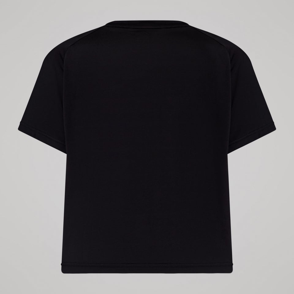 Womens Tempo+ Training Tee Black