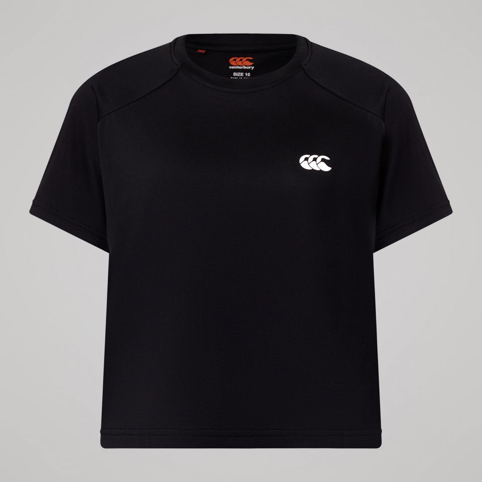 Womens Tempo+ Training Tee Black