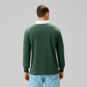 CANTERBURY SOLID DYE RUGBY JSY AM GRN