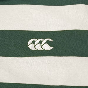 MENS FUNDAMENTALS STRIPE POLO BEIGE