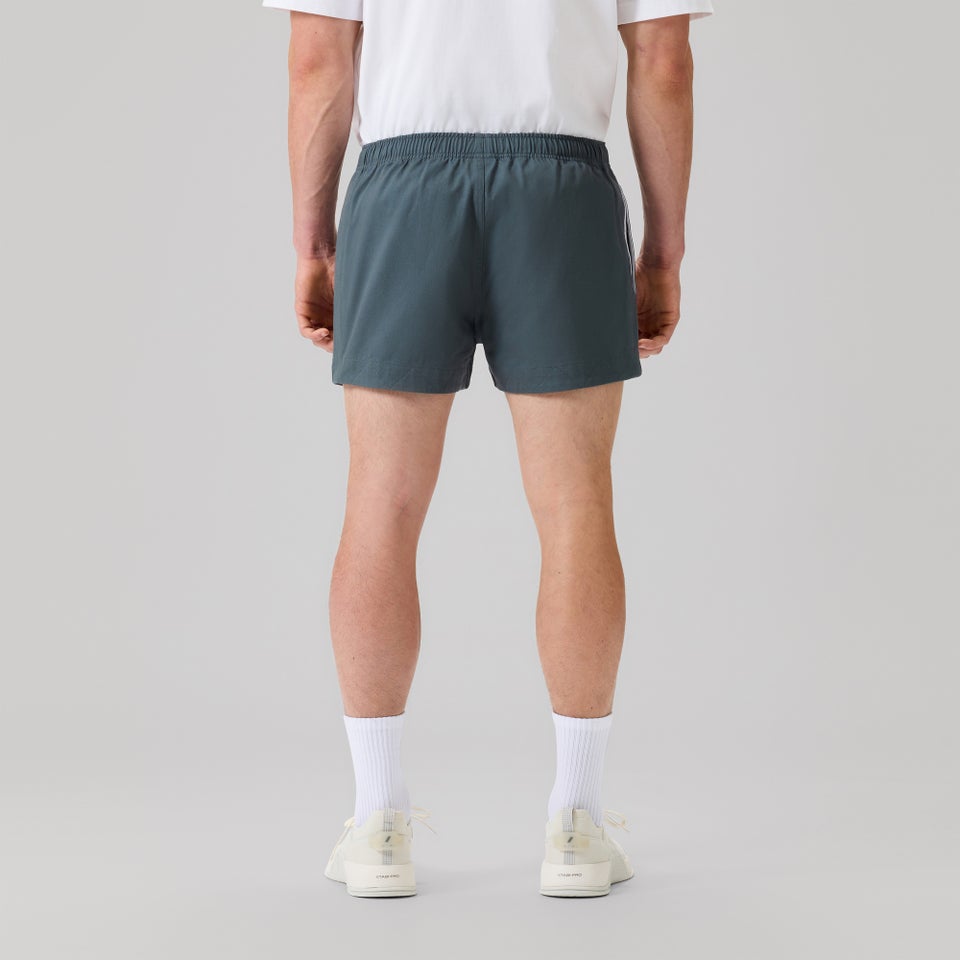 MENS RETRO SHORT BLUE