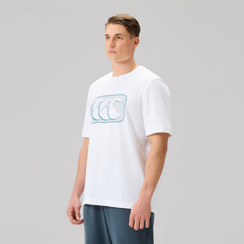 Mens Everyday Graphic Tee White
