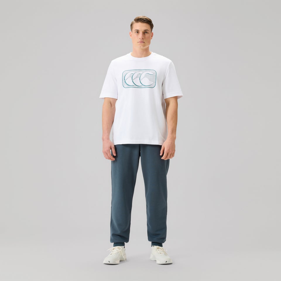 Mens Everyday Graphic Tee White
