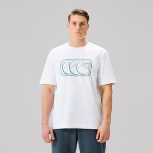 Mens Everyday Graphic Tee White