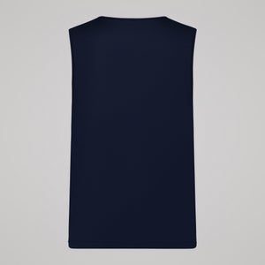 Mens Tempo Singlet Navy