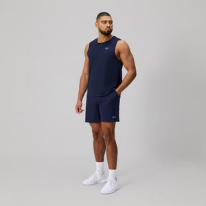 Mens Tempo Singlet Navy