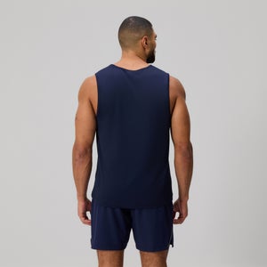 Mens Tempo Singlet Navy