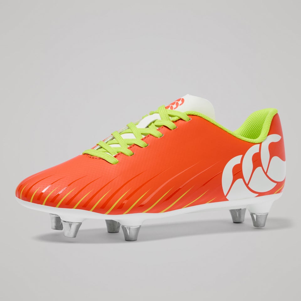 Junior Unisex Speed Falcon Soft Ground Orange