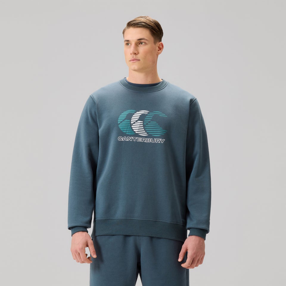 Mens Everyday Crew Sweatshirt Grey