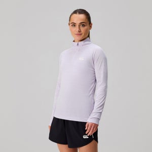 WOMENS TEMPO+ QUARTER-ZIP PURPLE