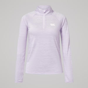 WOMENS TEMPO+ QUARTER-ZIP PURPLE