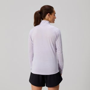 WOMENS TEMPO+ QUARTER-ZIP PURPLE