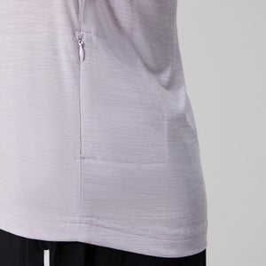 WOMENS TEMPO+ QUARTER-ZIP PURPLE
