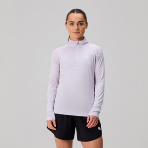 WOMENS TEMPO+ QUARTER-ZIP PURPLE