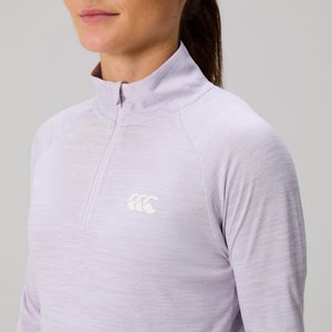 WOMENS TEMPO+ QUARTER-ZIP PURPLE