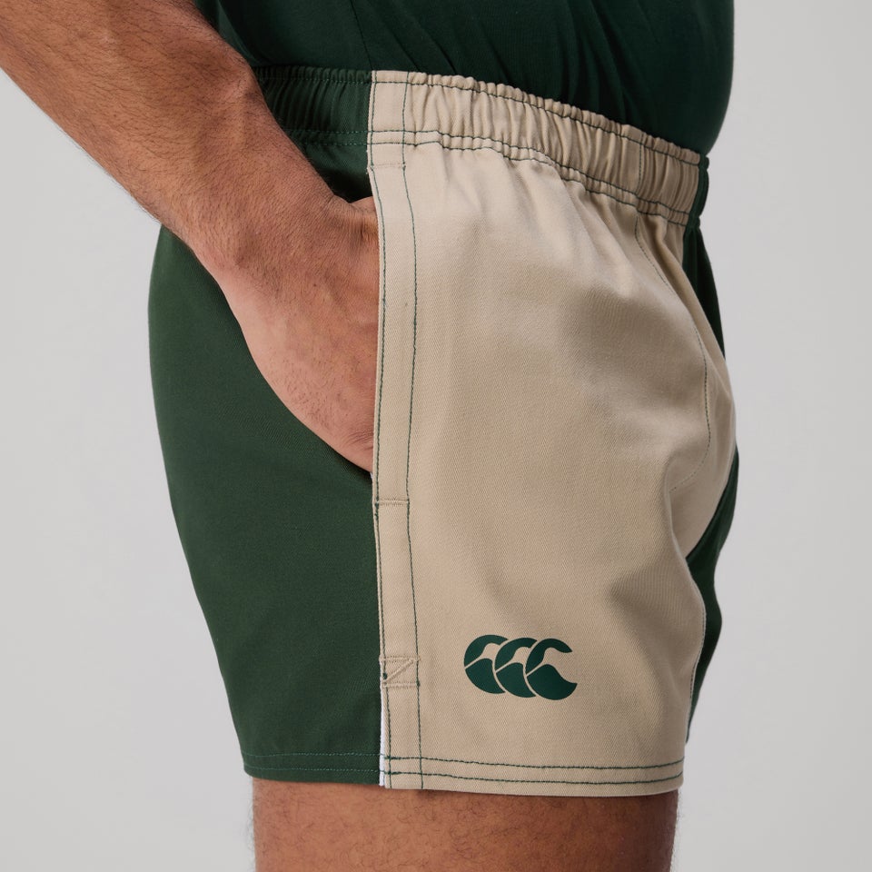 CANTERBURY FUN. HARLEQUIN DRILL SHORT AM GREEN
