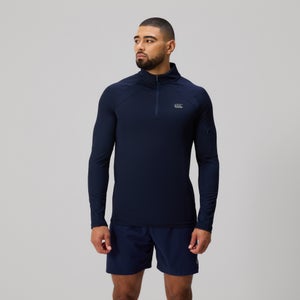 MENS TEMPO QUARTER-ZIP BLUE