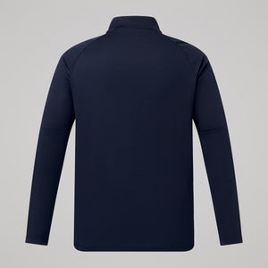 MENS TEMPO QUARTER-ZIP BLUE