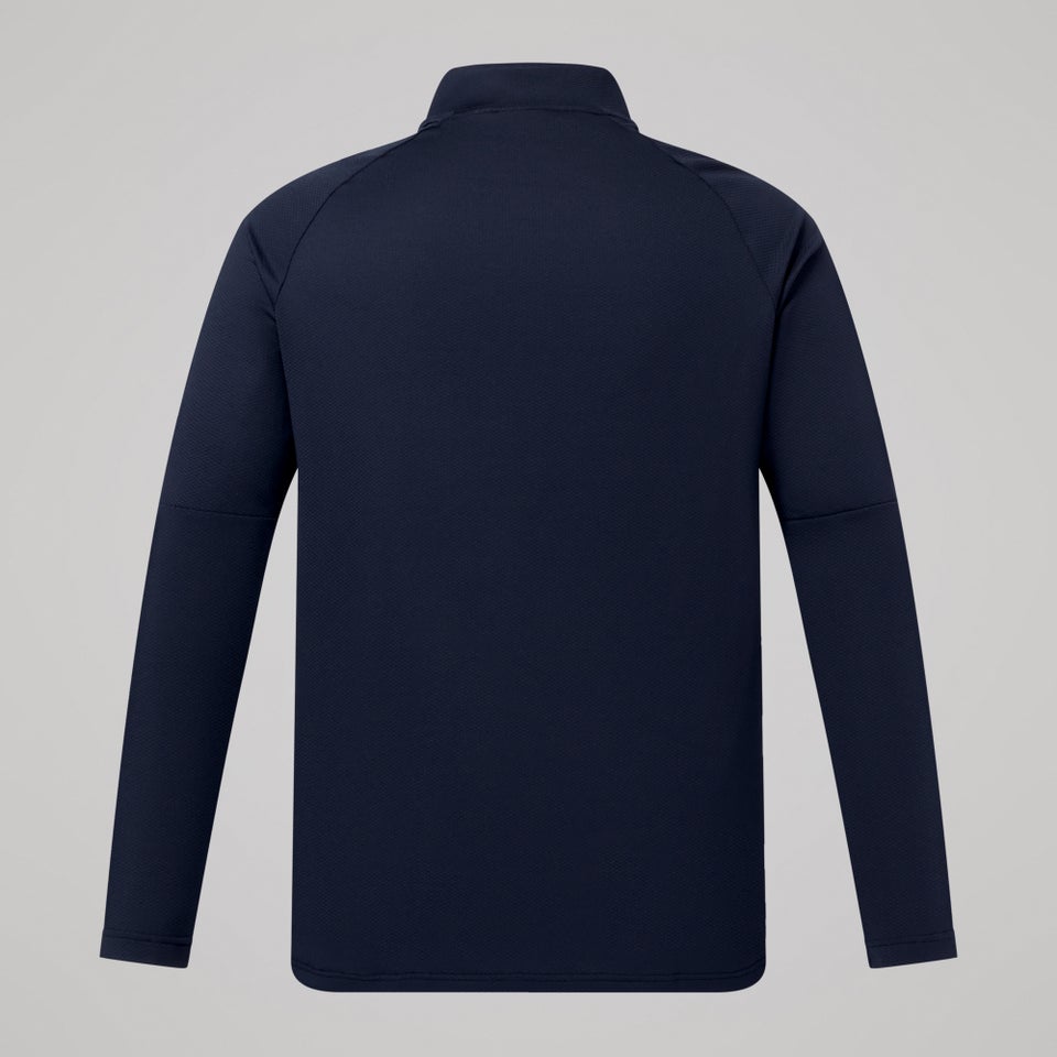 MENS TEMPO QUARTER-ZIP BLUE